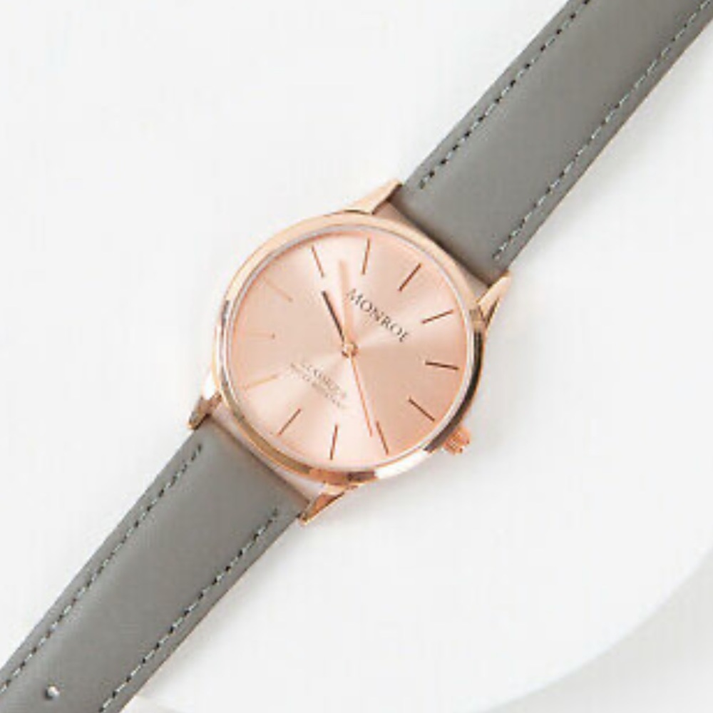 NEW Maestro Monroe Rose Sunburst Solérose Watch! From FabFitFun